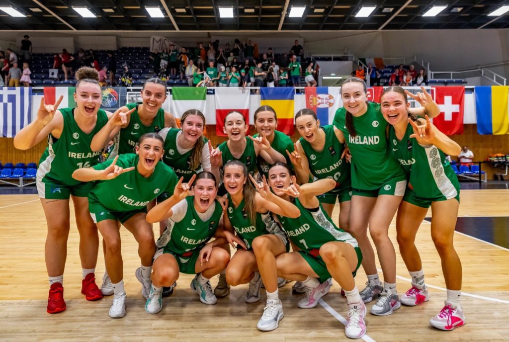 Izzy Sullivan Ireland U20 Women's Basketball Team 2025